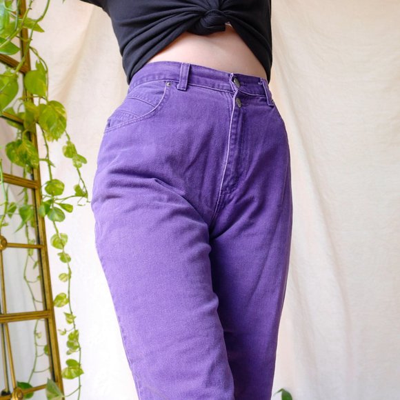 lavender mom jeans